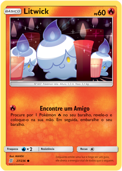 Litwick (27/236) - Carta Avulsa Pokemon