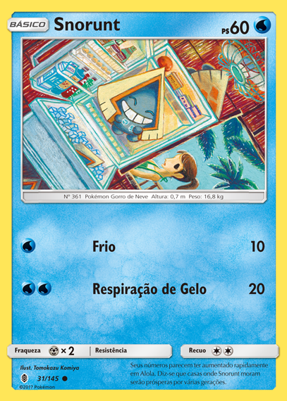 Snorunt (31/145) REV FOIL - Carta Avulsa Pokemon