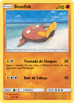 DUPLICADO - Stunfisk (112/197) - Carta Avulsa Pokemon