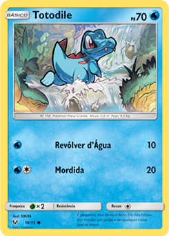 Totodile (18/73) - Carta Avulsa Pokemon
