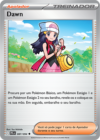 Dawn (087/094) REV FOIL - Carta Avulsa Pokemon