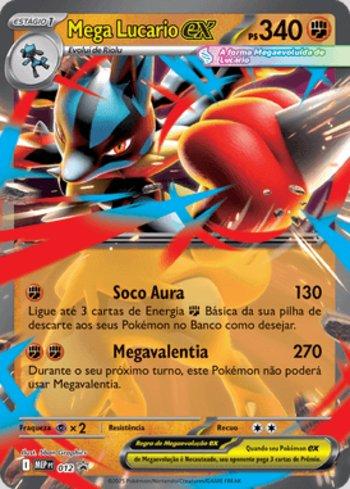 Mega Lucario ex (MEP012) - Carta Avulsa Pokemon