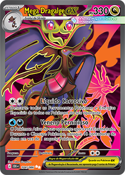 Mega Dragalge ex (104/086) - Carta Avulsa Pokemon