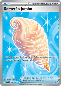 Sorvetão Jumbo / Jumbo Ice Cream (109/086) - Carta Avulsa Pokemon