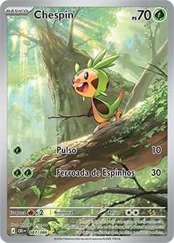 Chespin (087/086) FOIL - Carta Avulsa Pokemon