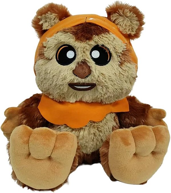Ewok Big Feet Pelúcia Colecionável - 25 cm Star Wars