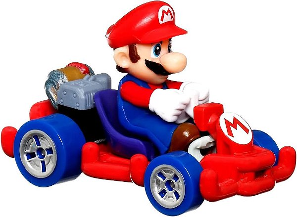 Mario Kart / Pipe Frame / Retro - Carro Colecionável Hot Wheels (6cm)