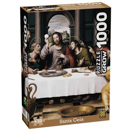 Quebra-Cabeça Santa Ceia - 1000 peças