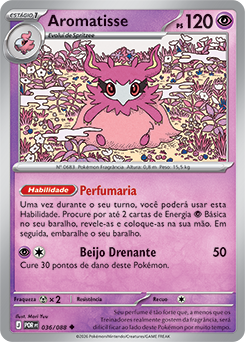 Aromatisse (036/88) - Carta Avulsa Pokemon