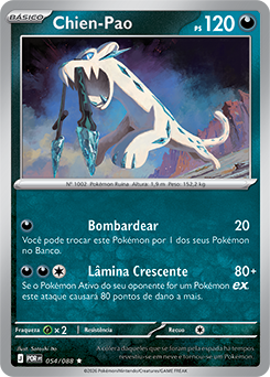 Chien-Pao (054/88) FOIL - Carta Avulsa Pokemon