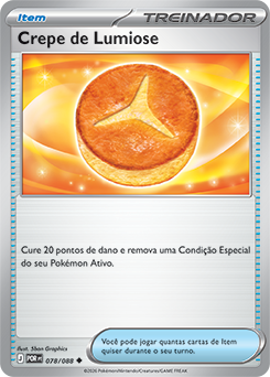 Crepe de Lumiose / Lumiose Galette (078/88) - Carta Avulsa Pokemon