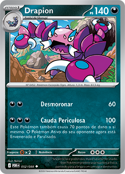 Drapion (052/88) - Carta Avulsa Pokemon
