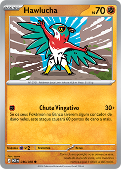 Hawlucha (046/88) REV FOIL - Carta Avulsa Pokemon