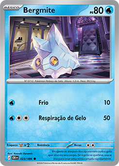 Bergmite (023/086) - Carta Avulsa Pokemon