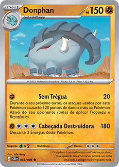Donphan (045/086) - Carta Avulsa Pokemon