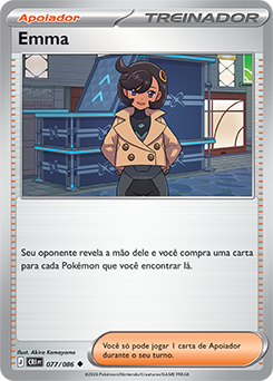 Emma (077/086) REV FOIL - Carta Avulsa Pokemon