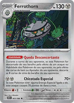 Ferrothorn (063/086) - Carta Avulsa Pokemon