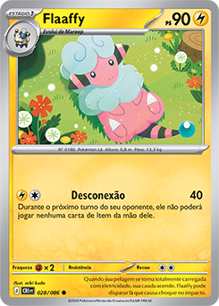 Flaaffy (028/086) - Carta Avulsa Pokemon
