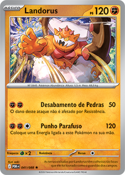 Landorus (041/088) FOIL - Carta Avulsa Pokemon