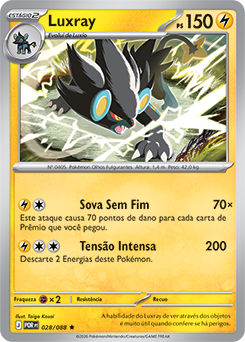 Luxray (028/088) FOIL - Carta Avulsa Pokemon