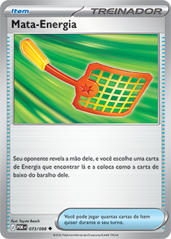 Mata-Energia / Energy Swatter (073/088) REV FOIL - Carta Avulsa Pokemon