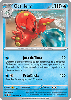 Octillery (017/086) - Carta Avulsa Pokemon