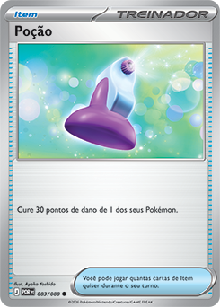 Poção / Potion (083/088) - Carta Avulsa Pokemon