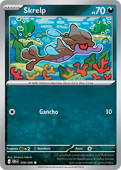 Skrelp (058/086) - Carta Avulsa Pokemon