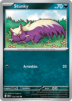 Stunky (053/086) - Carta Avulsa Pokemon
