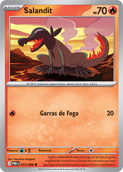Salandit (015/088) - Carta Avulsa Pokemon