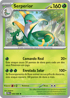 Serperior (006/088) REV FOIL - Carta Avulsa Pokemon