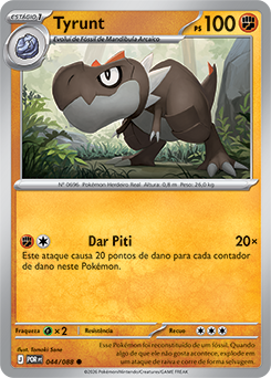 Tyrunt (044/088) REV FOIL - Carta Avulsa Pokemon