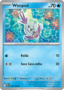 Wimpod (025/086) - Carta Avulsa Pokemon