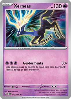 Xerneas (042/086) FOIL - Carta Avulsa Pokemon