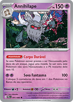 Annihilape (041/084) - Carta Avulsa Pokemon