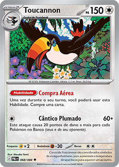 Toucannon (068/084) - Carta Avulsa Pokemon