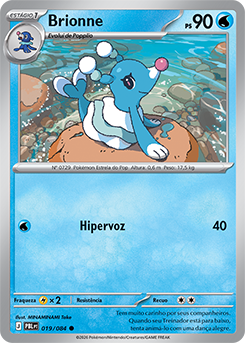 Brionne (019/084) - Carta Avulsa Pokemon