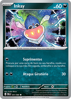 Inkay (051/084) - Carta Avulsa Pokemon