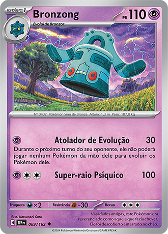 Bronzong (069/162) - Carta Avulsa Pokemon