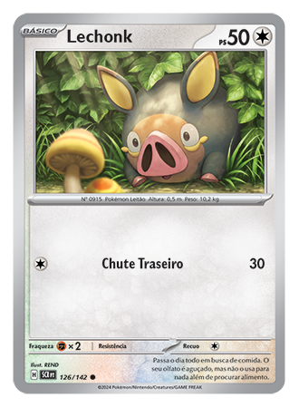 Lechonk (126/142) - Carta Avulsa Pokemon