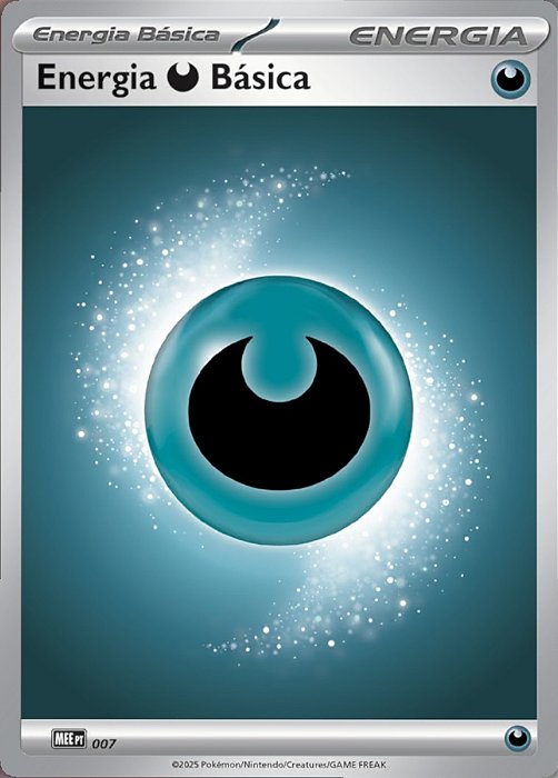 10 Energia de Escuridão (MEE007) 2025 - Carta Avulsa Pokemon