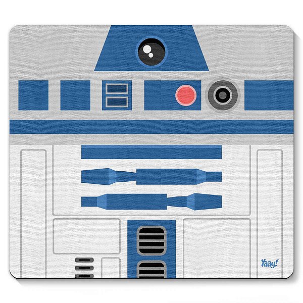 Mouse Pad - Geek Side Faces - R2D2 (Star Wars)