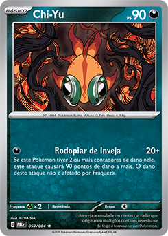 Chi-Yu (059/084) FOIL - Carta Avulsa Pokemon