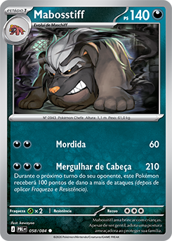 Mabosstiff (058/084) - Carta Avulsa Pokemon