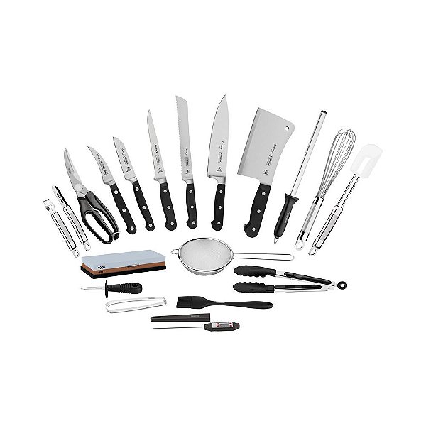 Kit Para Chef Tramontina Inox C/ Maleta Century 20 Pç - Cozinha,  Ferramentas, Utilidades | Lojas Dassi