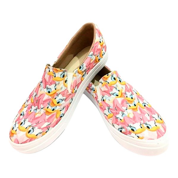 Tênis Slip On Margarida Unissex Sapato Feminino Tam. 33 ao 43.