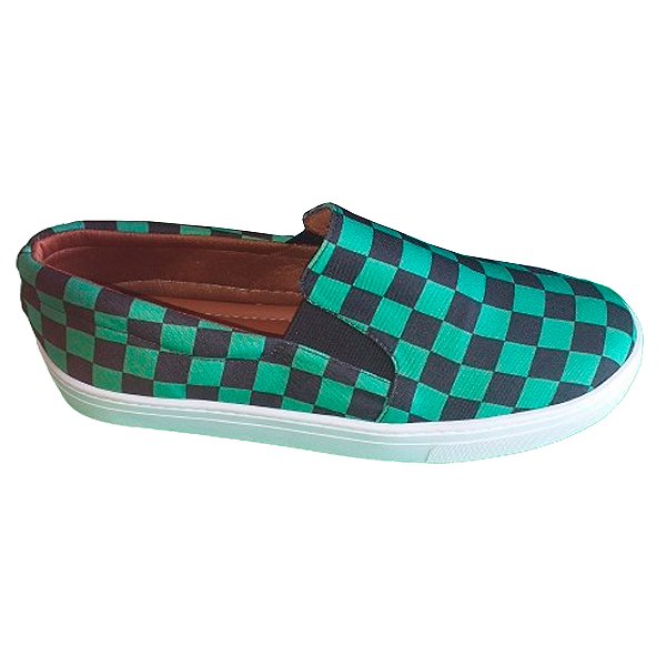 Tênis Slip On Tanjiro Kamado Unissex Tênis Masculino Tênis Feminino - Tam. 33 ao 43.