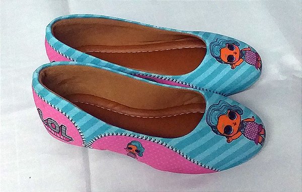 Sapatilha Lol Surprise Azul Infantil e Adulto Tam. 23 ao 42.