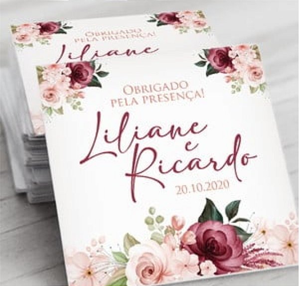 TAGS - LEMBRANCINHAS - 100 UNIDADES