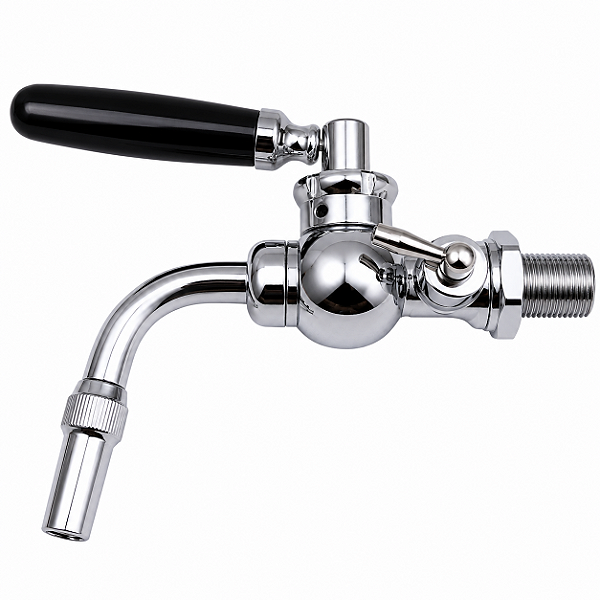 Torneira de Chopp Tcheca HBS Inox Controle Fluxo G5/8".